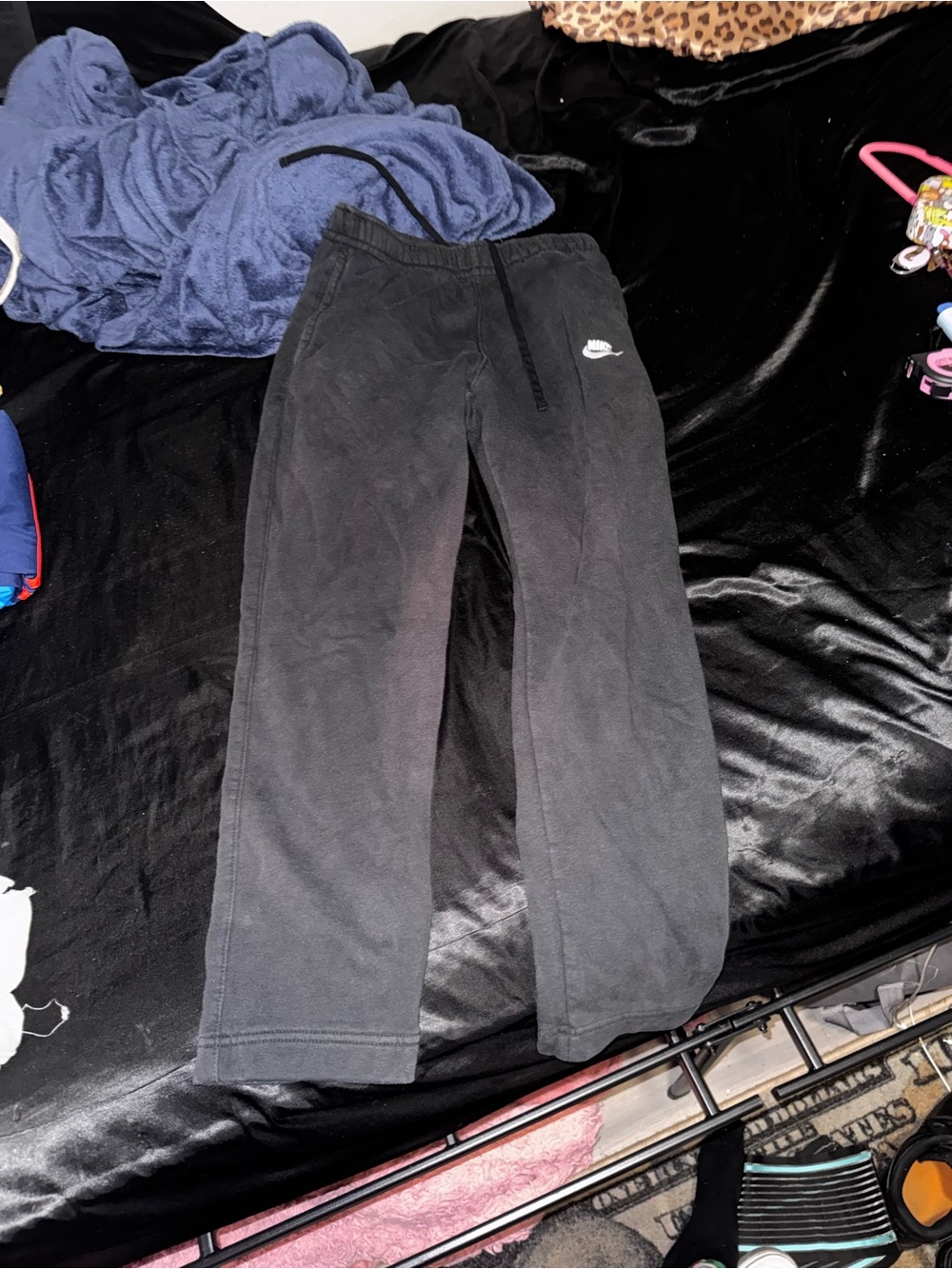 Nike Womens Black Fleece Sweatpants